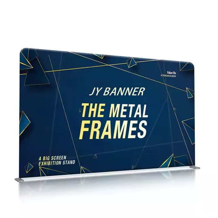 Easy Installation Flex Aluminium Banner Tension Fabric Backdrop For Exhibition Events