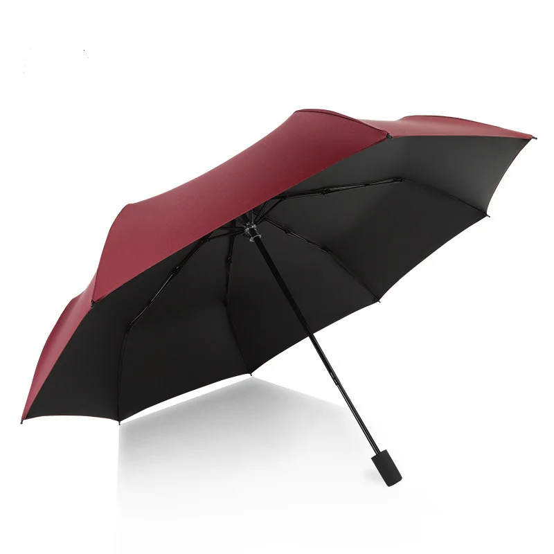 custom logo print folding umbrella manual open and close