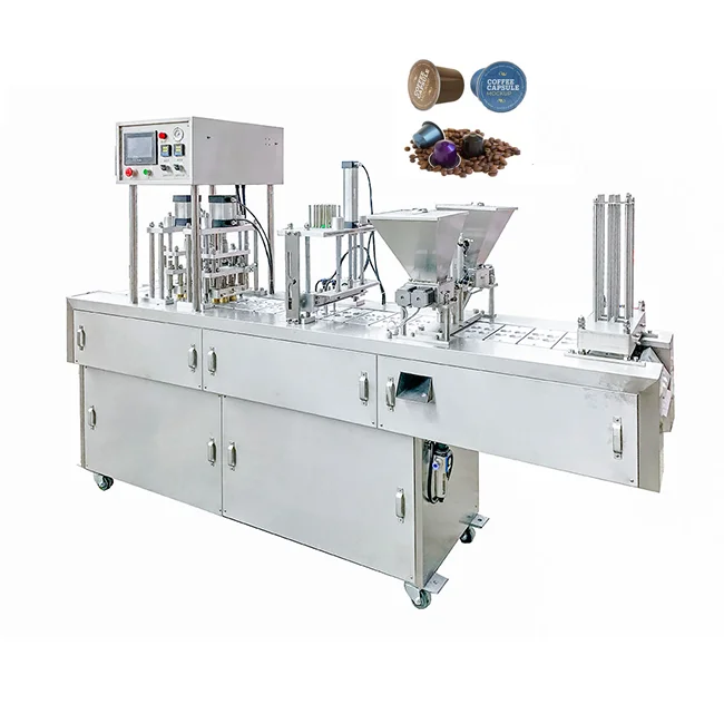 The Factory Specializes In Manufacturing High Quality Automatic Coffee Capsule Filling Machine