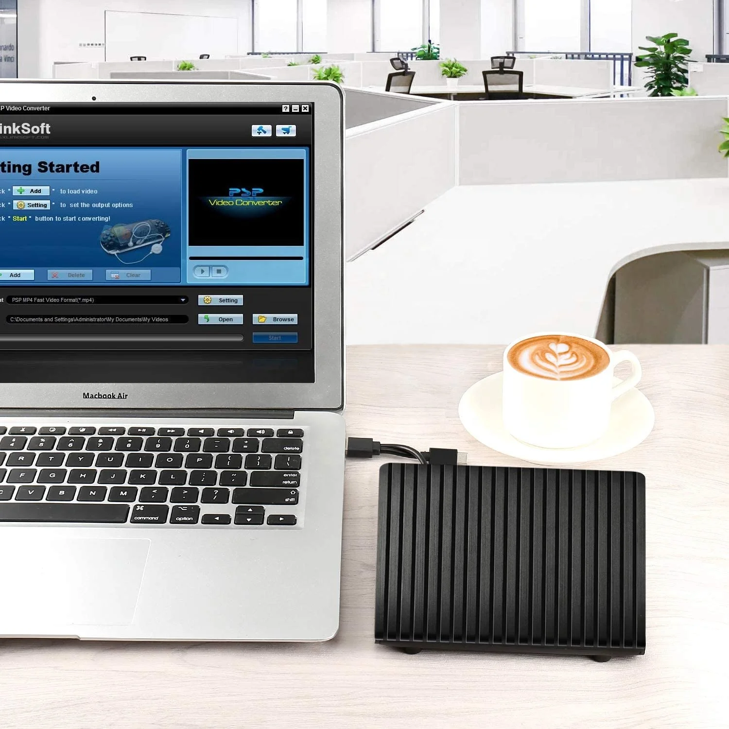 
Raycue USB 3.0 Portable Drive Rewriter Slim External CD DVD Player 