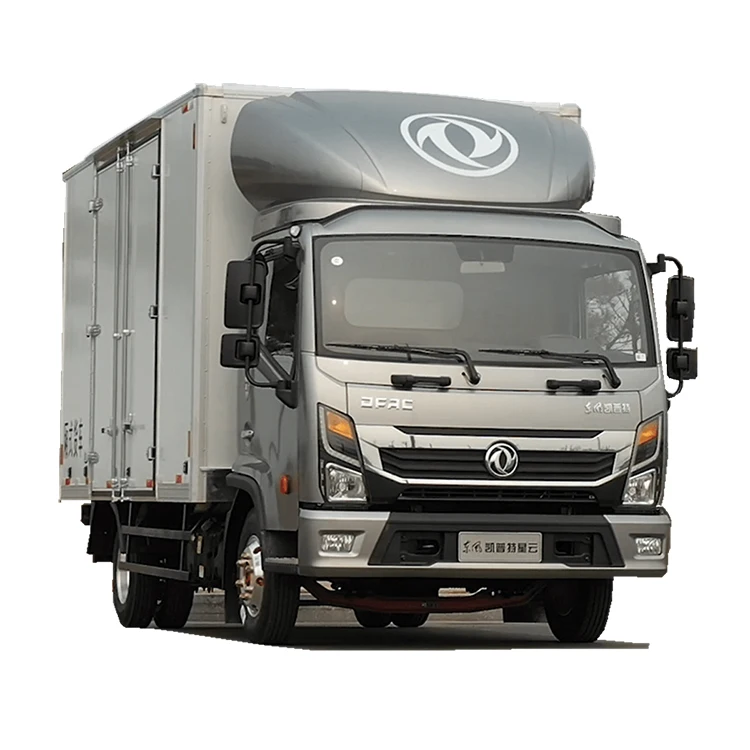 Factory directly supply dongfeng 6+1 wheels light cargo truck