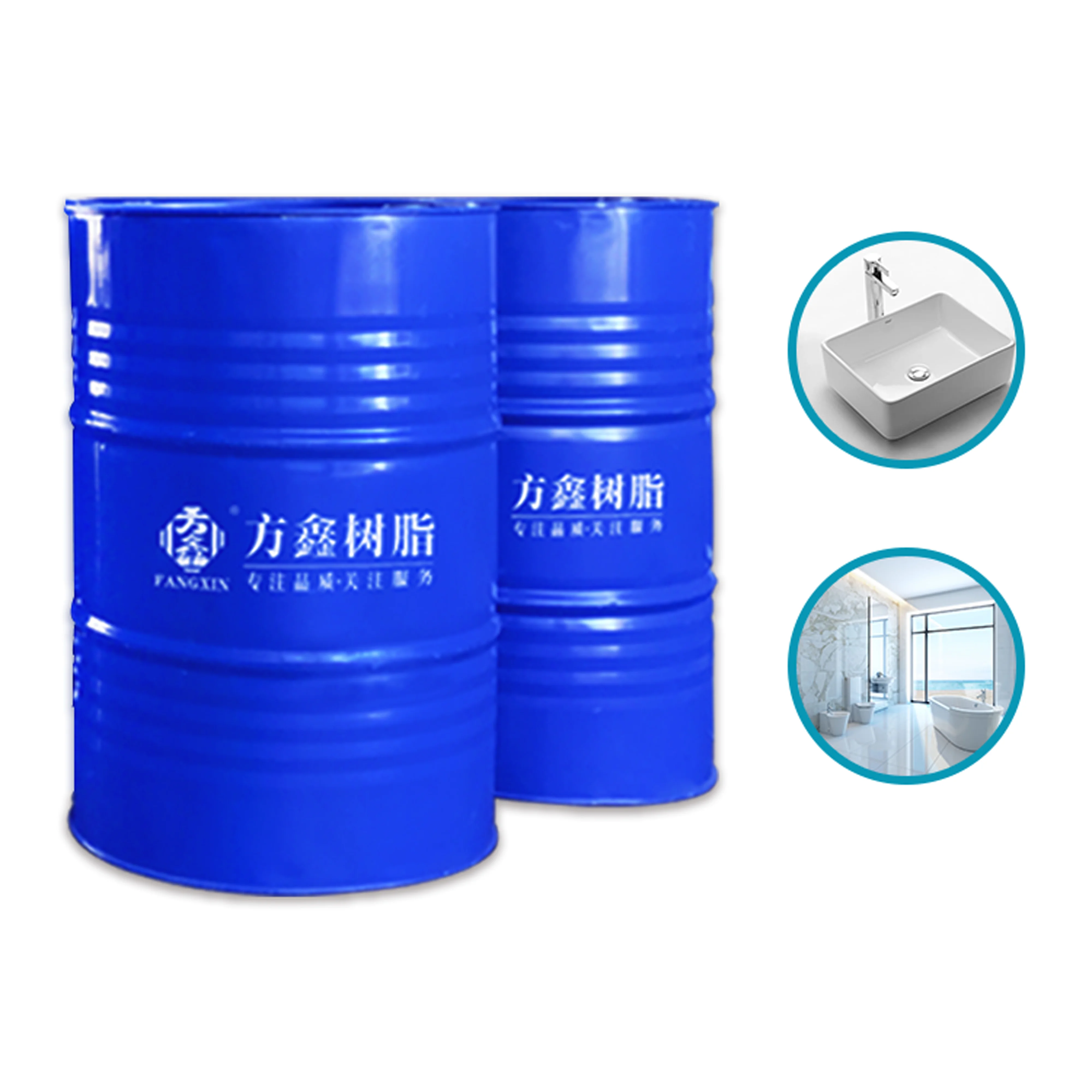 Жидкая полиэфирная смола для искусственного камня, раковина