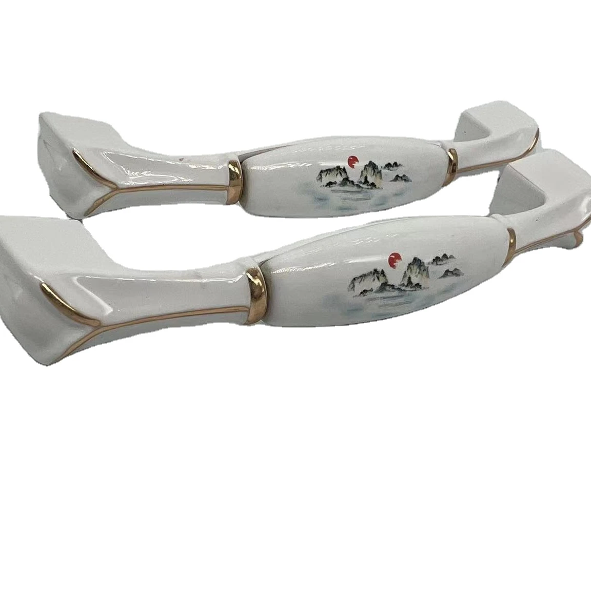 Wholesale Drawer Ceramics Kitchen Modern Furniture Handles Furniture Handle & Knob Long Industrial Unique+customized