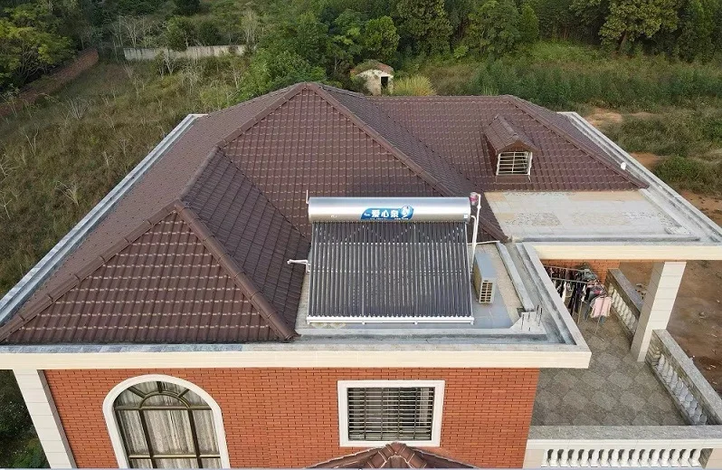 Modern Lightweight White PVC Corrugated Roof Tiles Thick ASA Insulated Plain Shingles House Bamboo Building UPVC Roof Sheet Park