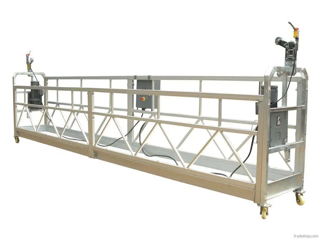 High-quality building ZLP630 galvanized HDG mobile building construction suspended platform