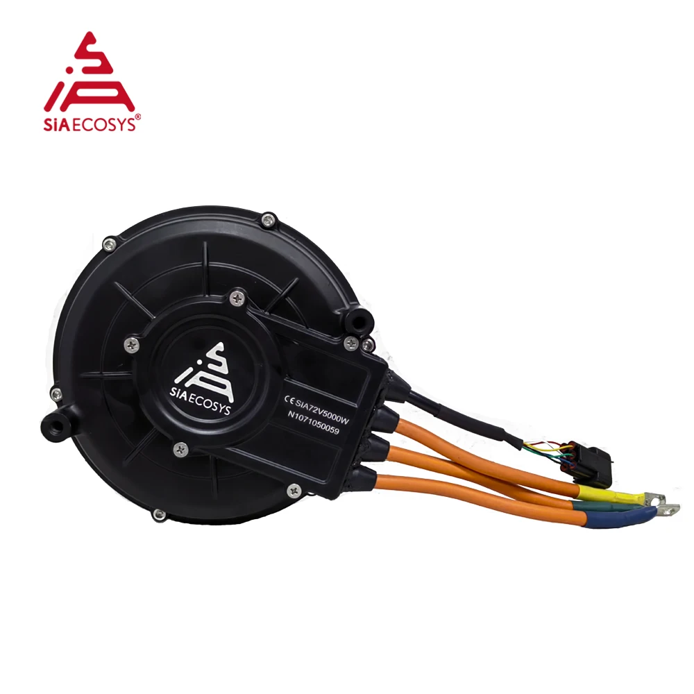 QSMOTOR 165 5000W 72V 35H Hall Mid drive Motor for Electric Scooter