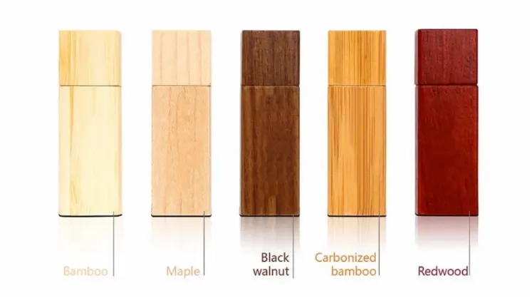 Custom Logo Wooden USB 2.0 3.0 Flash Drive Thumb Drive Storage Stick Pen Drive Pendrive 8gb 16gb 32gb 64gb 128G Memorias USB Key