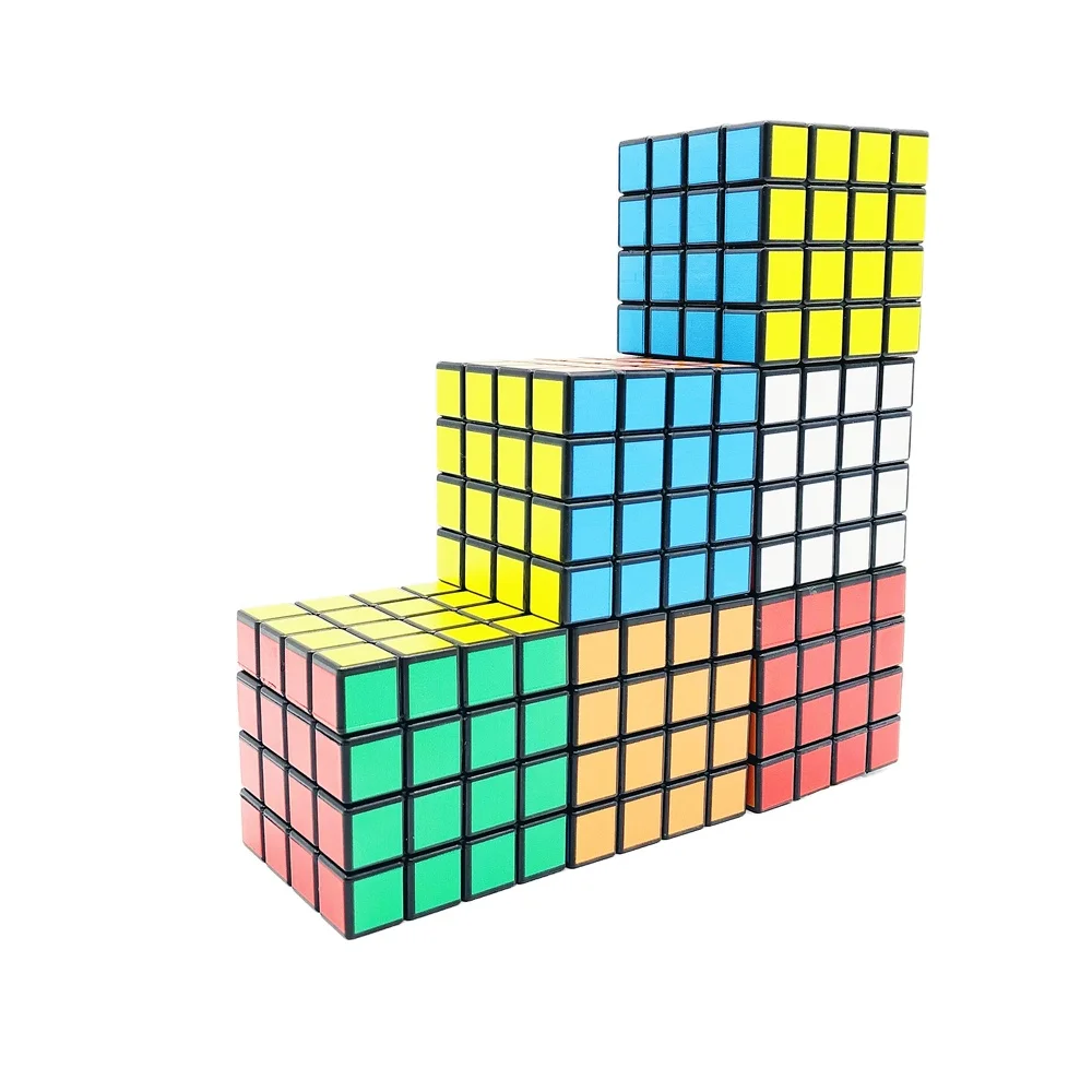 MF58 sixe side cube Plastic Zinc Herb Grinder Custom Logo Tobacco  Grinder with UV Printing