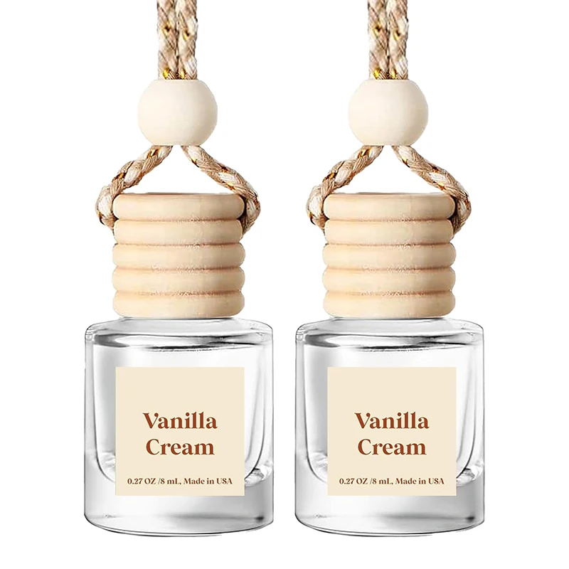Customized can car air freshener liquid aromatherapy car perfume diffuser clip car perfume diffuser bottles