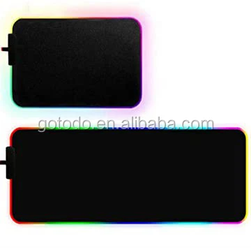 2.4G Wireless LED mouse pad mice mat Lotus Lante APP control RGB switch mode rubber base computer mousepad  Large size gaming mo