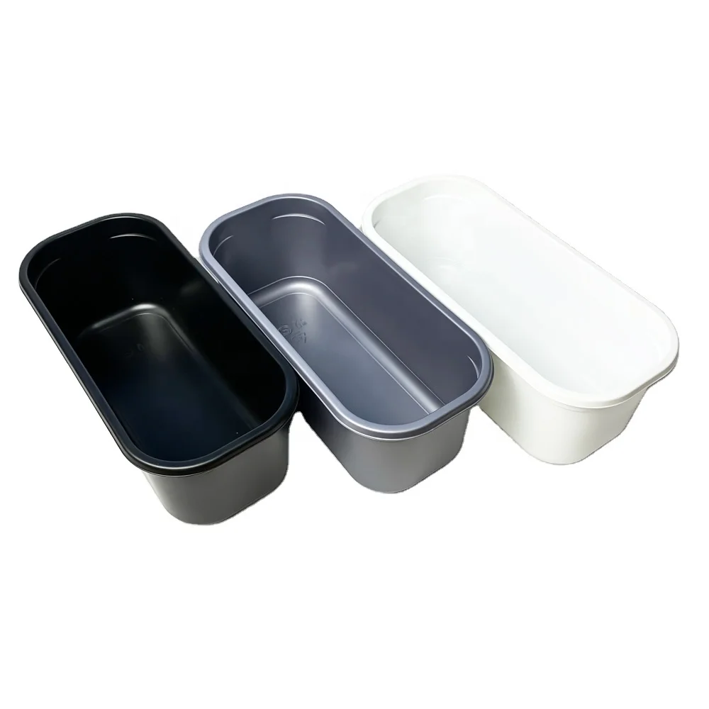 5L PP food packing disposable plastic ice cream box