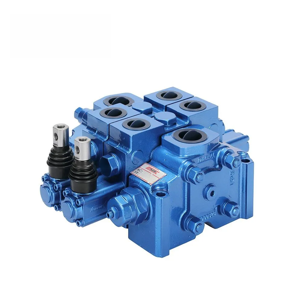 Cable Joystick Loader Control Valve Hydraulic Sectional Control Multiway Valve