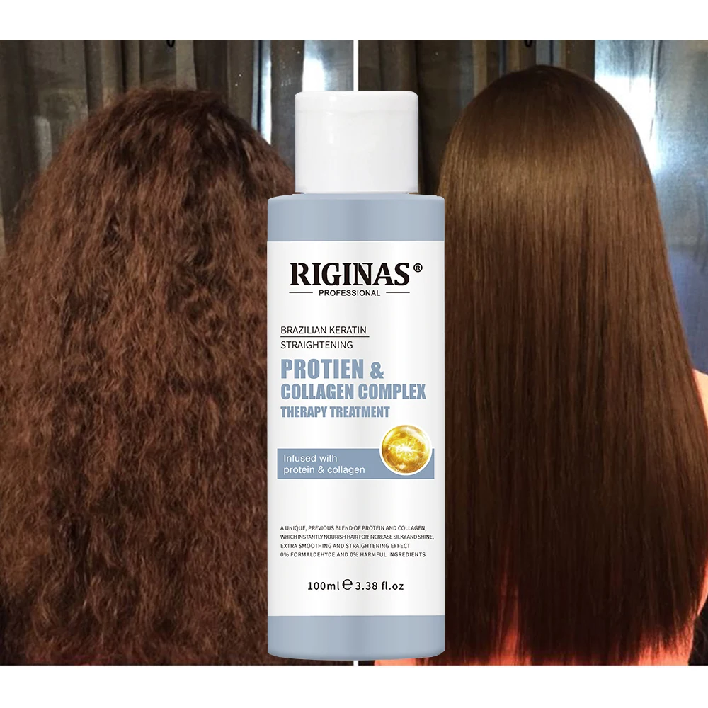 Factory Direct Supply 100ml Sulfate Free Smoothing Straightening  Keratin Hair Treatment