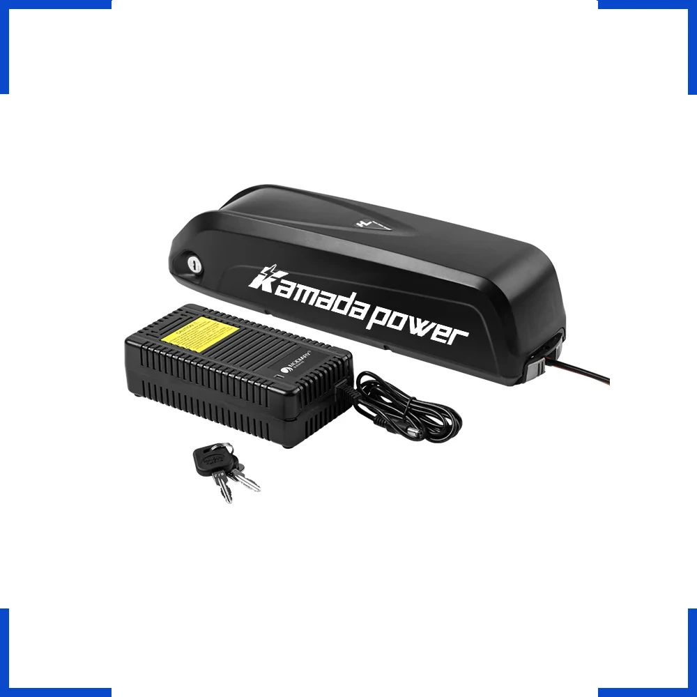 Hailong Rechargeable 12ah 13ah 15ah 17ah e bike battery 1000W down tube 36 volt 48V electric bicycle lithium ion battery charger