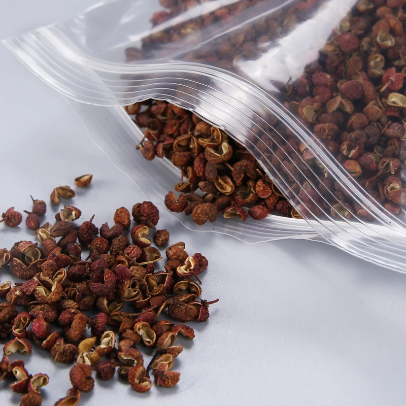 Ziplocked food bag thickened tea sealed bag separate large plastic packing bag melon seeds dry snacks