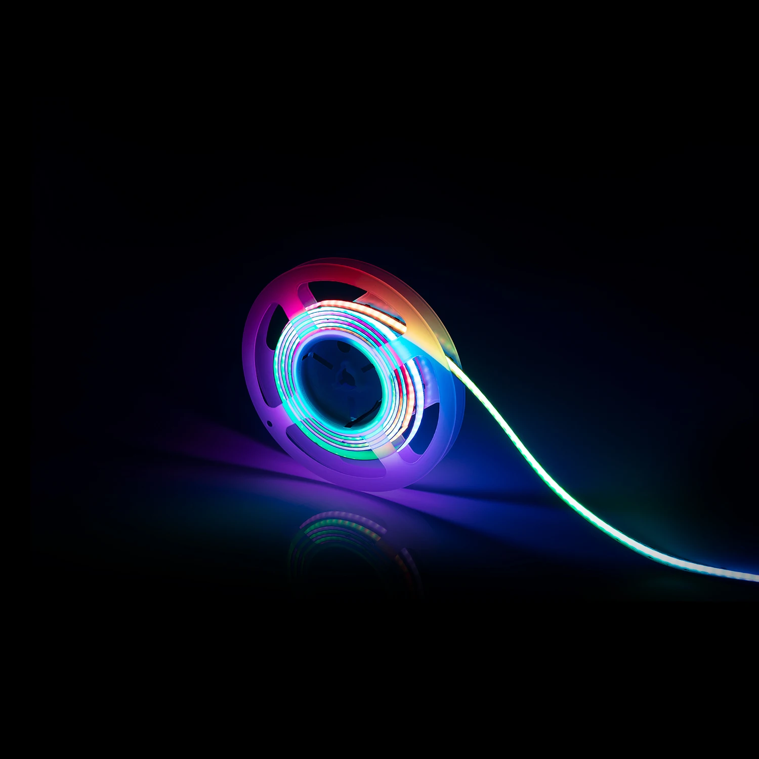 Красочные светодиодные полосы magic COB RGB 24 В 420 светодиодов/м RGB/RGBIC света