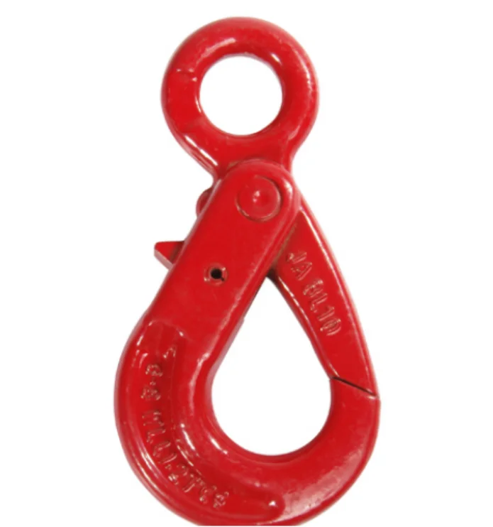
Hot Sales Different Colors Alloy Steel G80 Eye Safety Hook For Lifting 