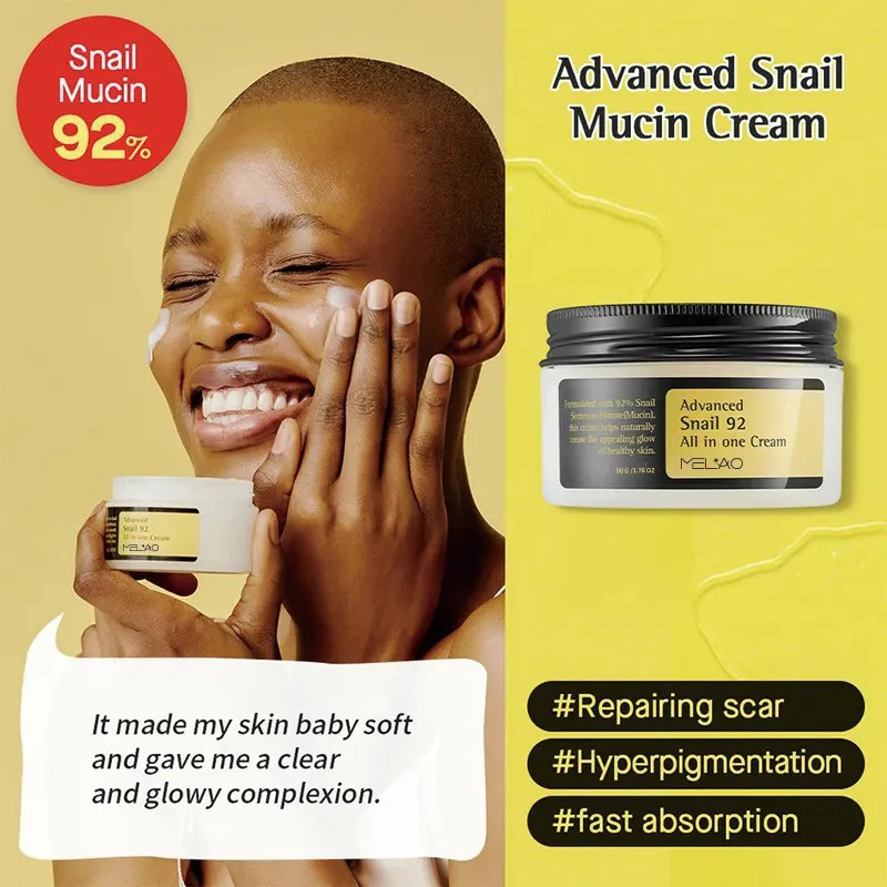 Women Face Cream The Best One Natural Anti Ageing Snail Cream Moisturizing Day And Night Snail Cream For Sensitive Skin