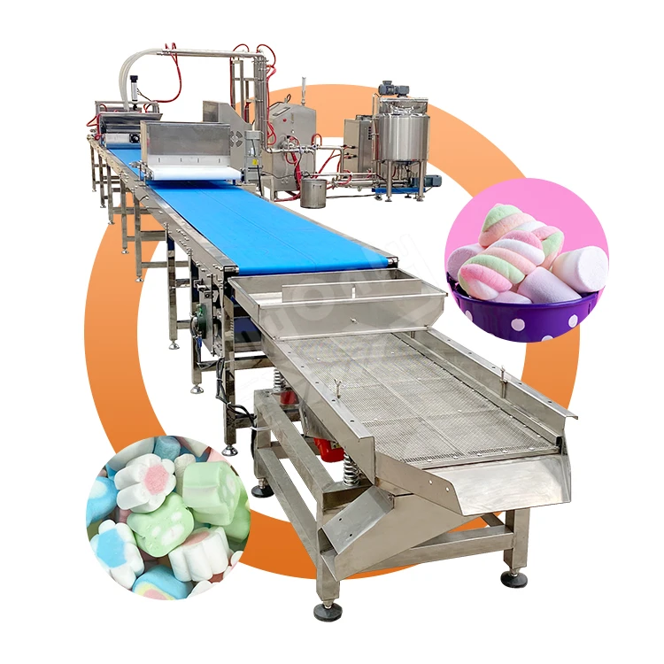 MY Full Automatic Marshmallow Make Machine Marshmallow Candy Production Line for Sale