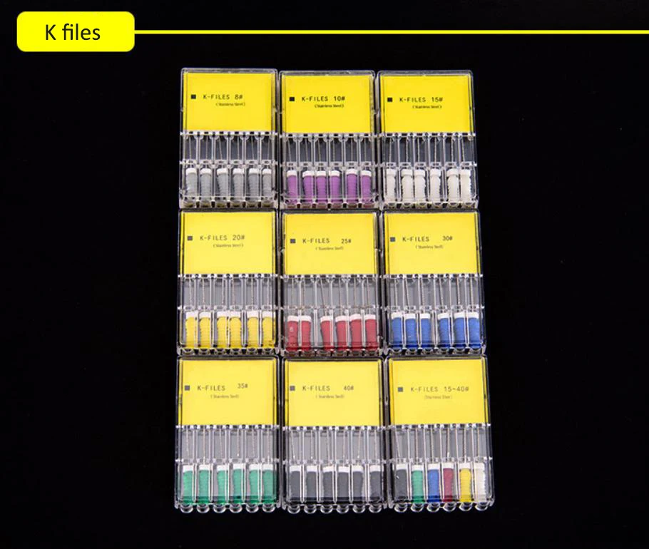 Wholesale stainless steel dental files endodontic root canal