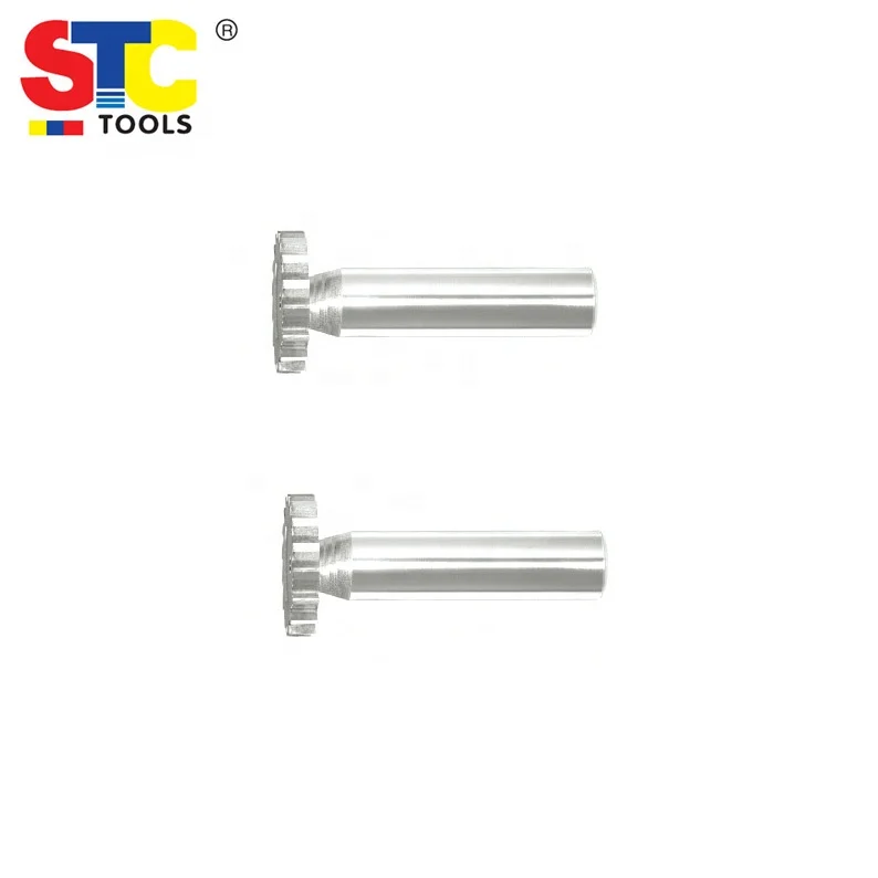 HSS Woodruff Keyseat Cutter T Slot Cutter Bit End Mill Half Round Keyway tungsten carbide Milling Cutter router Tool bits