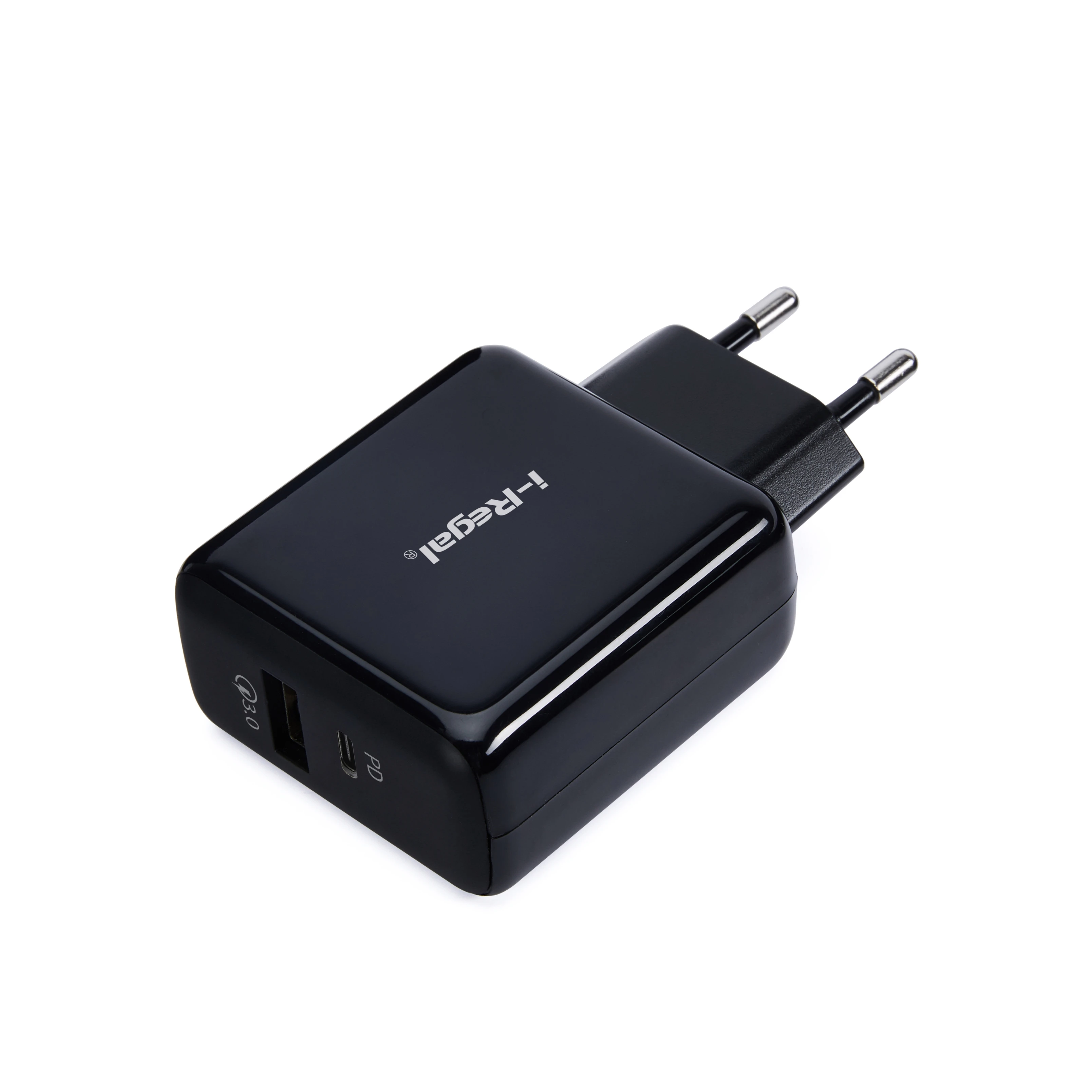 
Factory OEM 42w PD +QC 3.0 USB Quick Wall Charger 2Port Fast Mobile Phone Charger for iphone For Samsung 