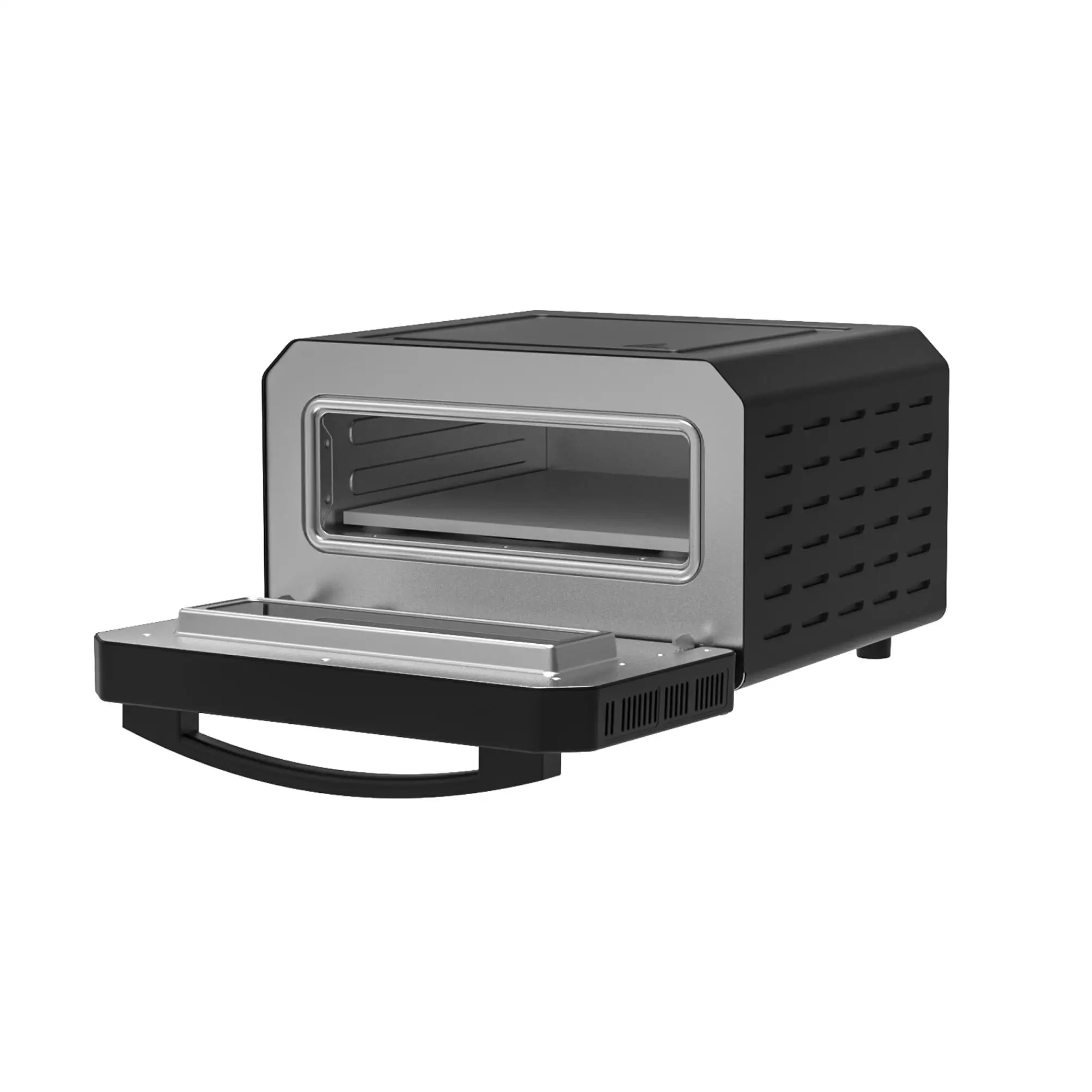 JG2-12P3 Metal 12 inches Premium Pizza Stone 400 degrees Celsius mechanical control kitchen indoor electric Pizza oven