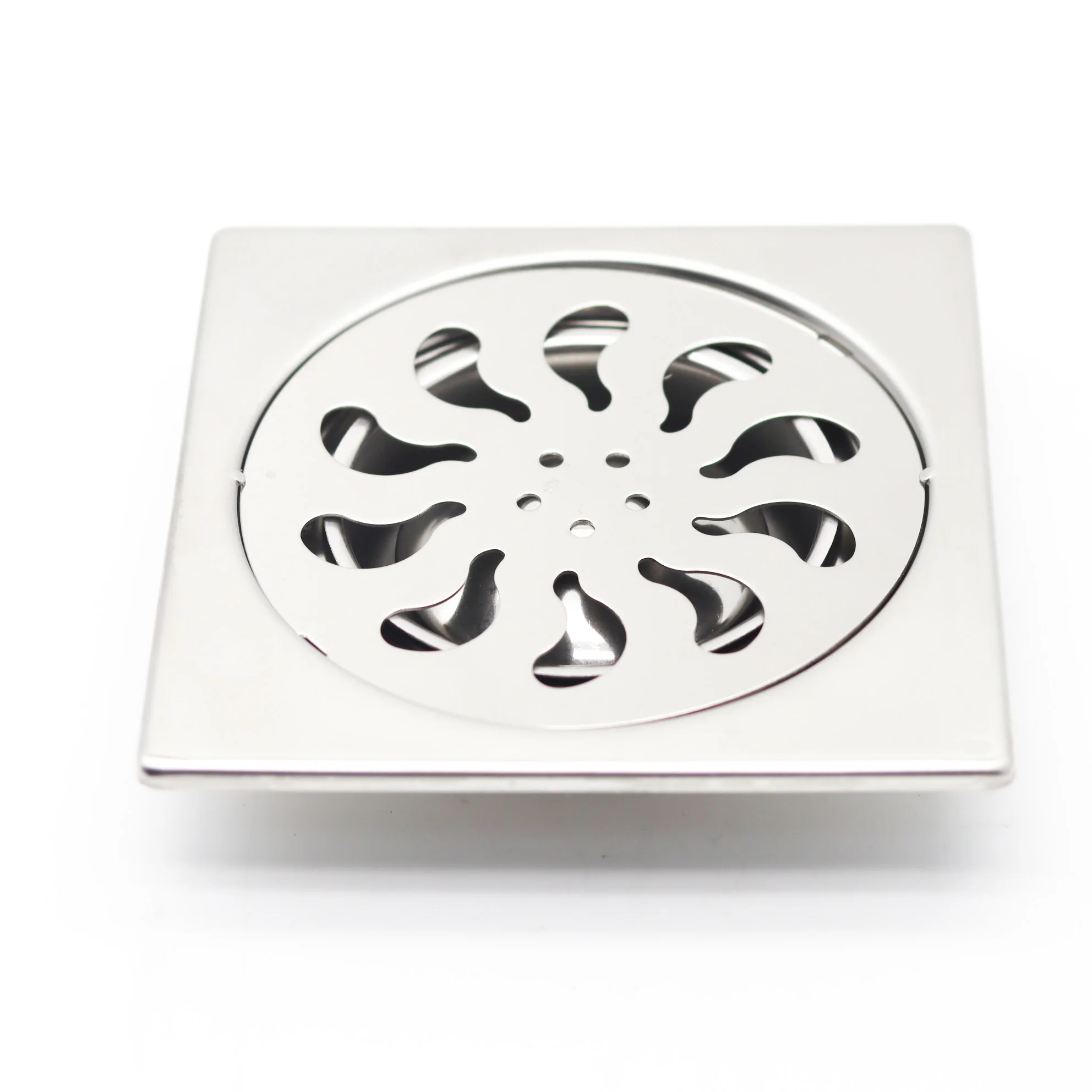 Best Price Rectangular Anti Odour Hair Catcher Metal Floor Drain Trap Cover On Floor