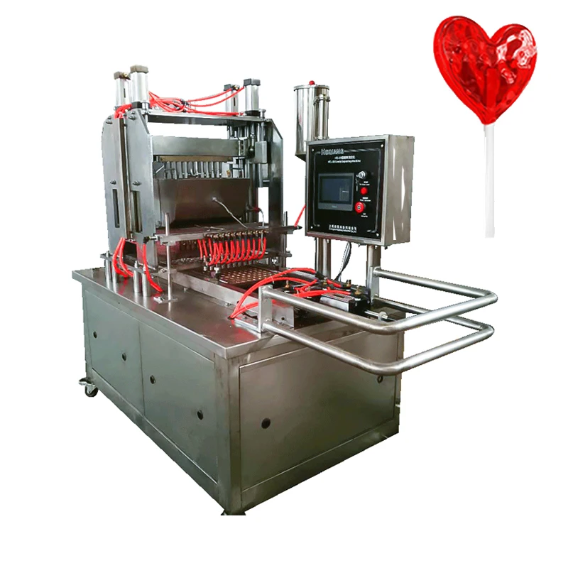 Small Capacity Hard Candy Making Machine Lollipop Depositing Line Machine Bonbon Automatic