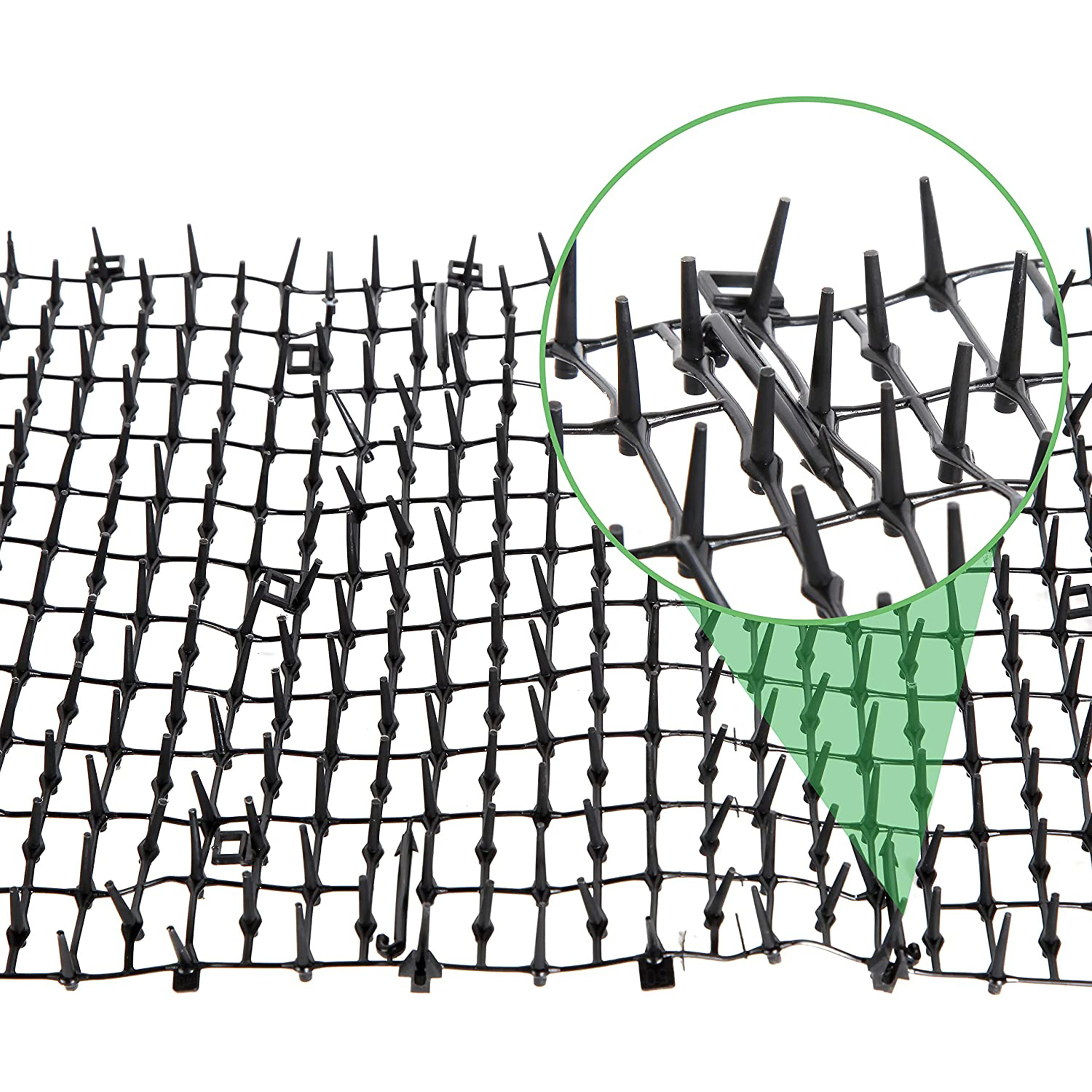 Черные пластиковые отпугивающие накладки для кошек