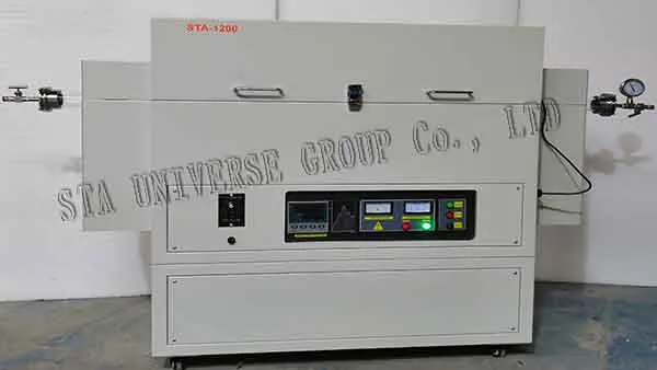 STA High Temperature Laboratory tubular Furnace for sintering heat treatment