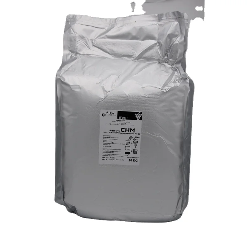 Высокое качество, сделанное в Италии ALEAFERM CHM, винодельческие Дрожжи для спиртовой ферментации, улучшают Ароматические особенности, мешок 10 кг
