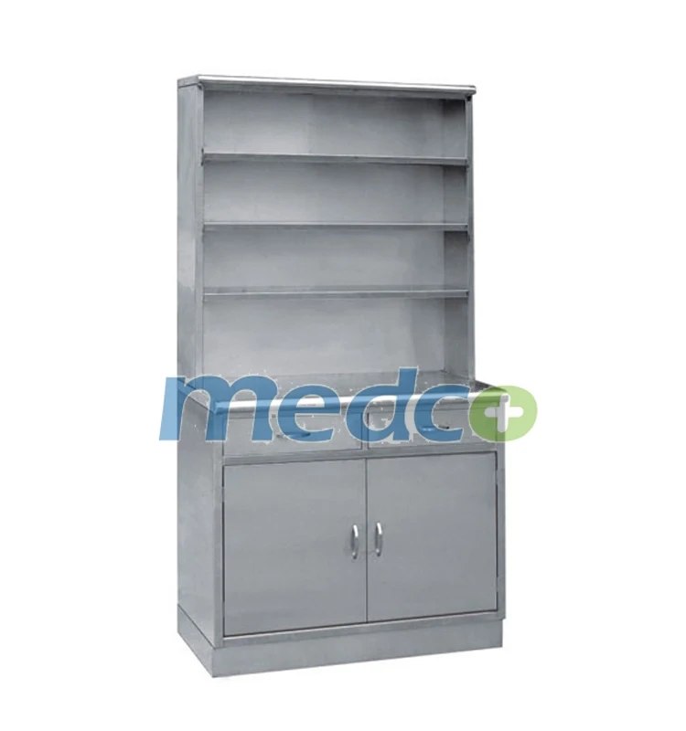 Hospital Furniture Stainless Steel Cupboard Medical Record Cabinet