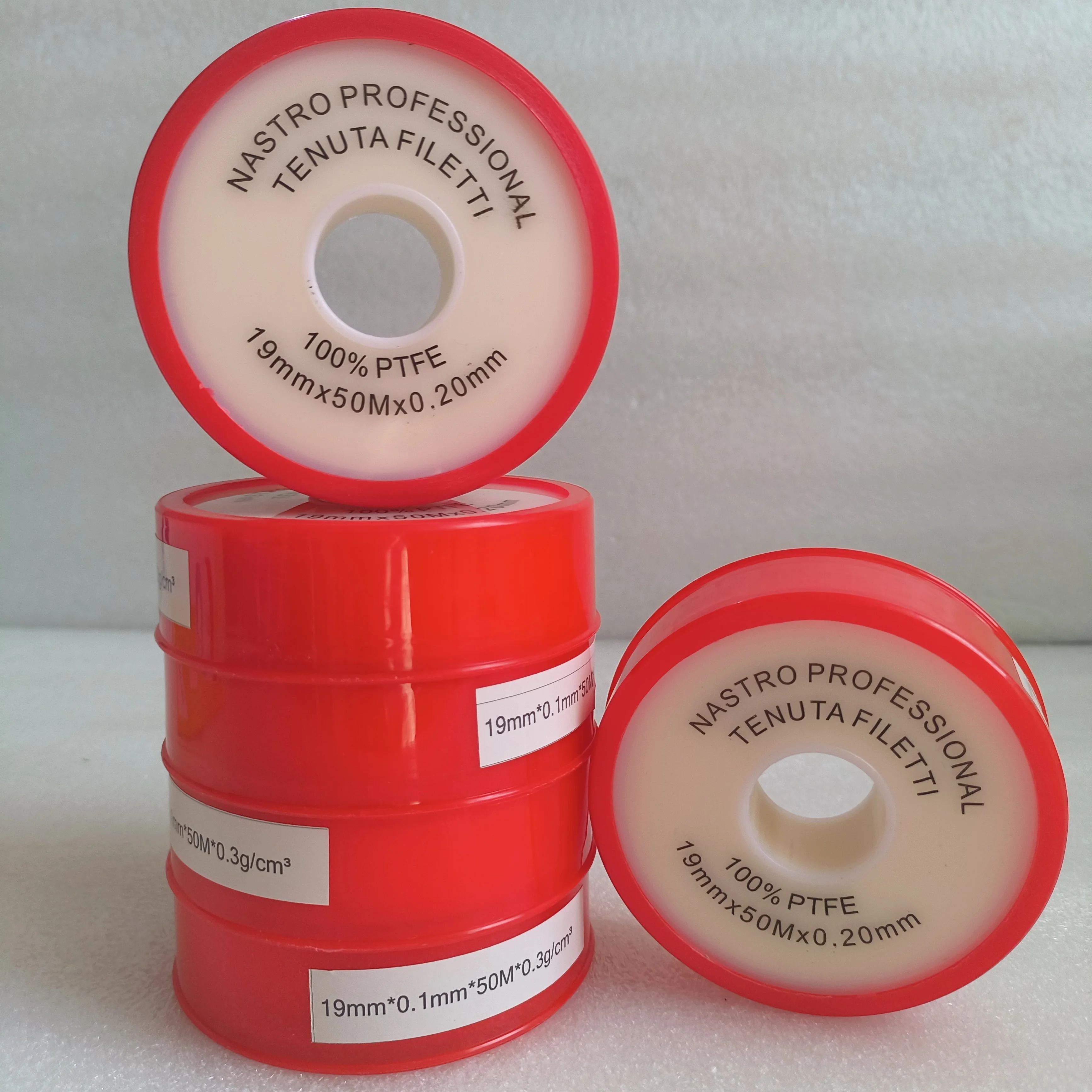 Increase the thickening of the PTFE raw material tape