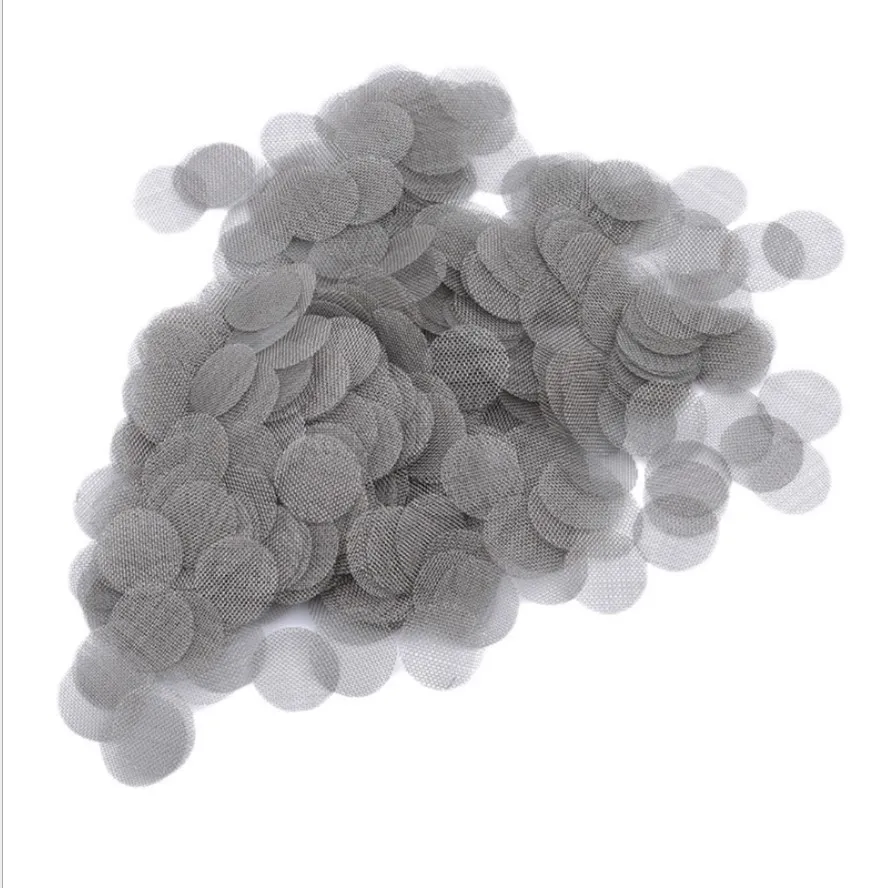 20mm Hookah Screen Pipe Stainless Steel Filters Smoking Tips Filter Retail  Smoke Shop Smoking Accessories