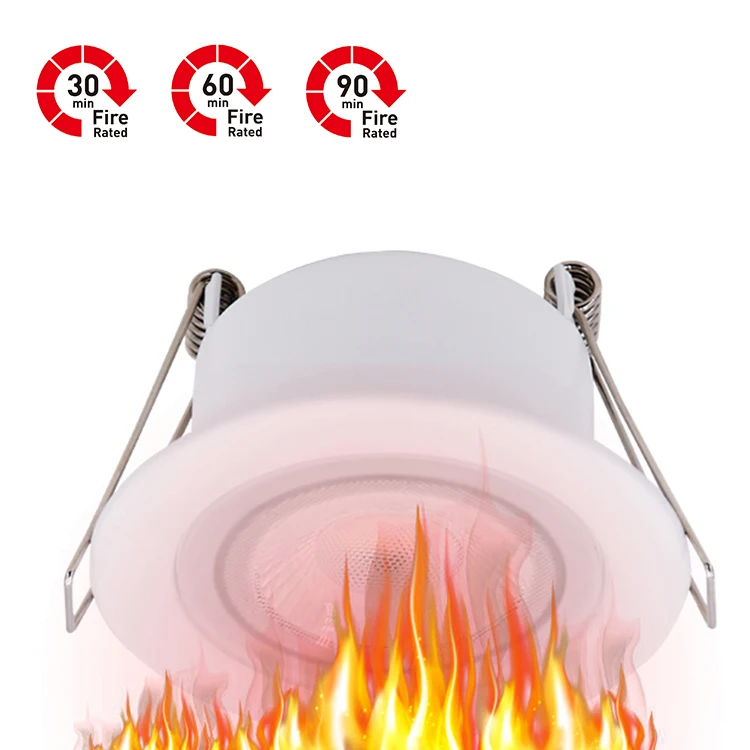 New Design RGB dimmable smart downlight smd IP65 fire rated led Recessed downlight