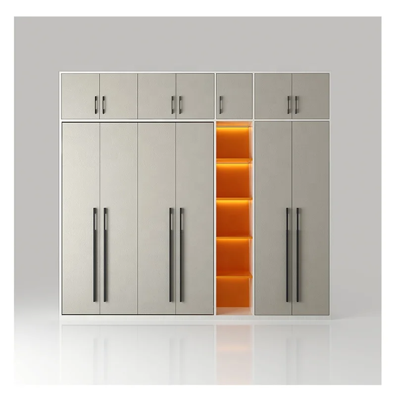 Silver solid wood multi-layer panel multi-functional home bed vertical combination wall bed single wall bed