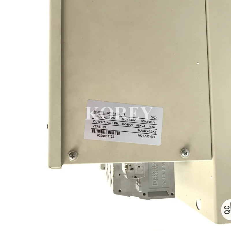 Injection Molding Machine Servo Driver IMS-P4-4055S IMS-P5-4055B Please Inquiry