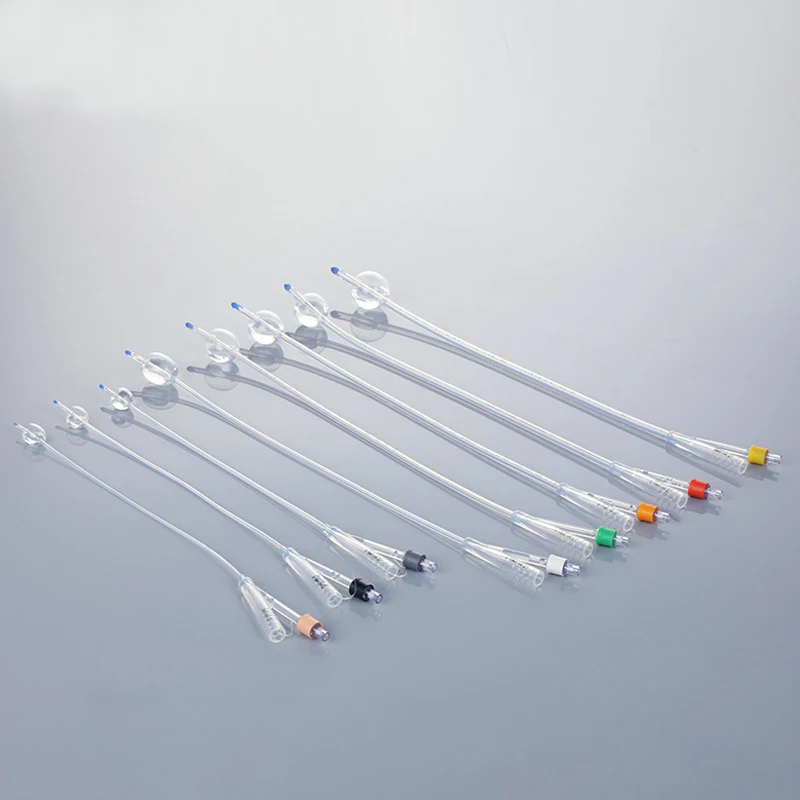 Factory Supply High Quality Medical 2 Way 100% Silicone Foley Catheter