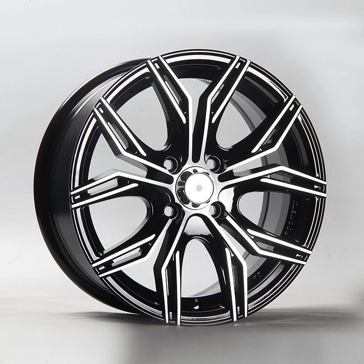13 inch car rims ET10 PCD 4x100 machine face alloy wheel