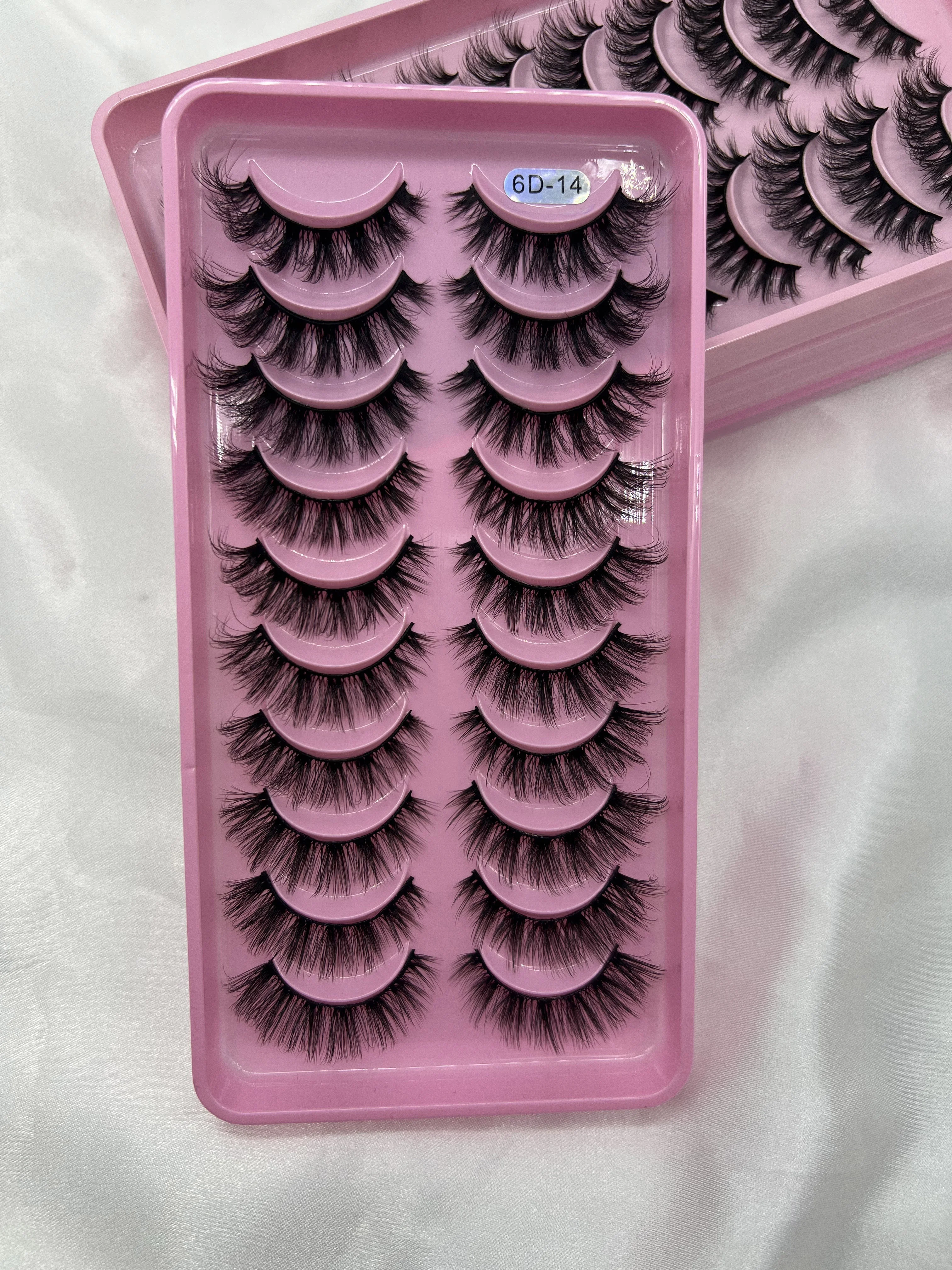 The most popular eyelash wholesale distributor private label mink eyelash extensions silk