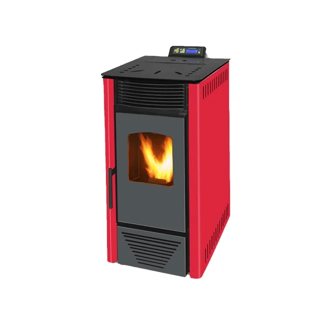 Wood pellet fireplace stove pellet burning stove small pellet and wood hybrid stove for office/home