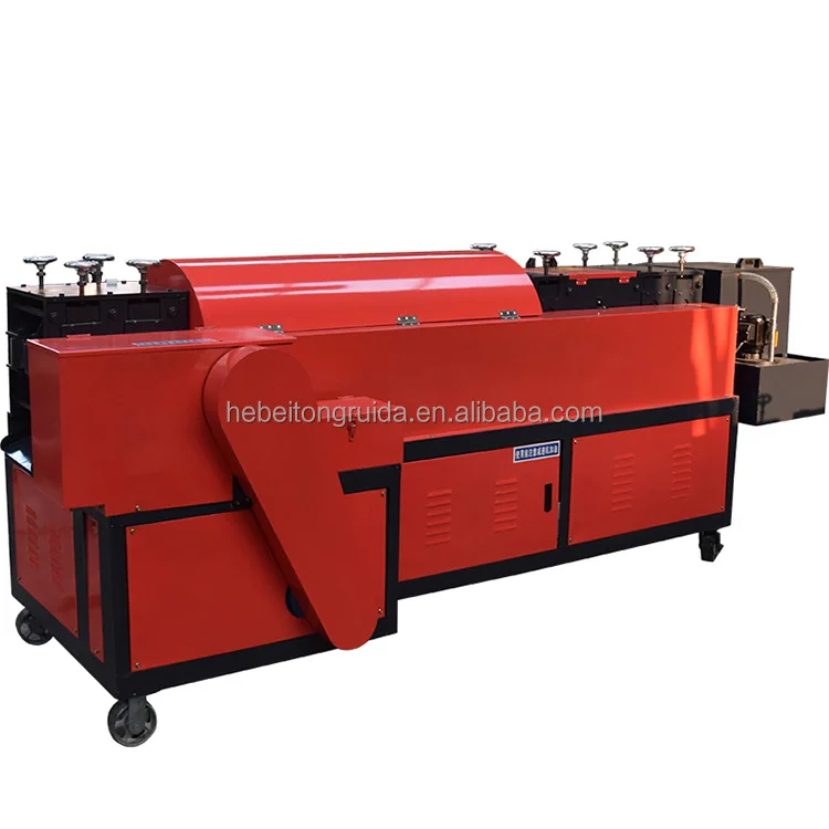 High Quality steel pipe straightening machine Pipeline rust removal corrector Greenhouse tube straightening machine