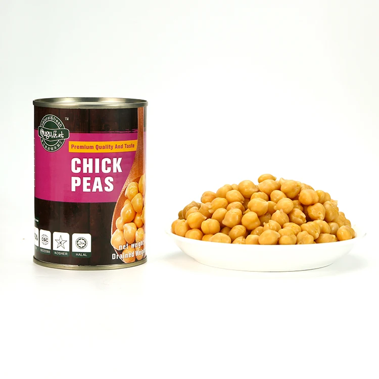 BRC, SID, KOSHER, BSCI canned chick peas