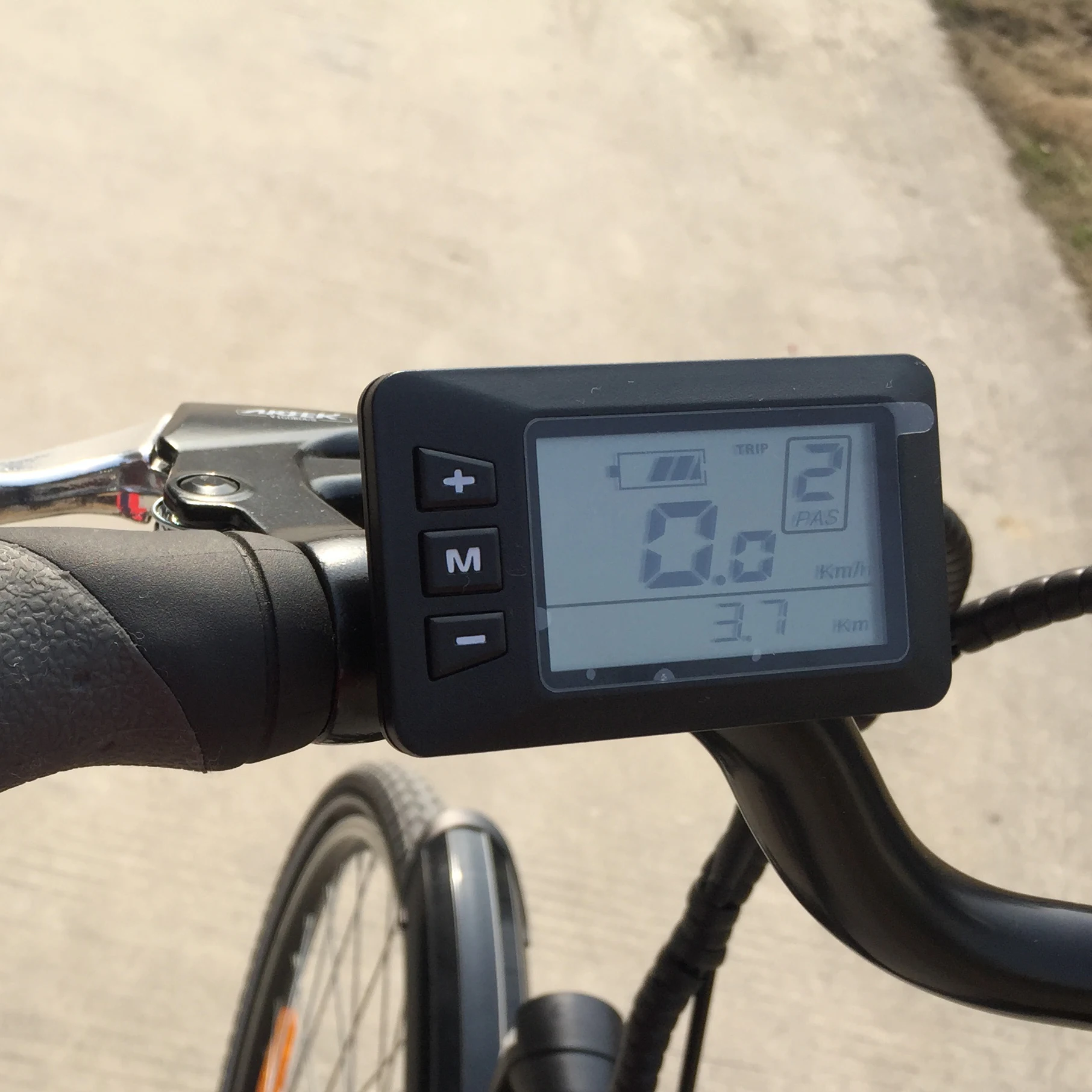 High Precision 24/36/48V KD21C Battery Level Indicator Ebike LCD Display Ebike LCD display for Electric Bike