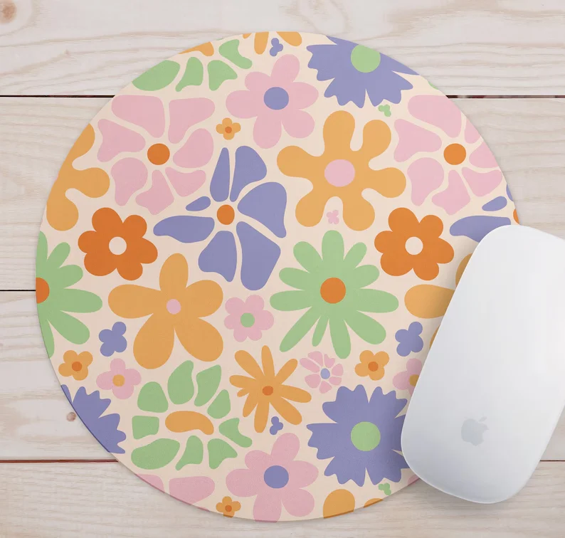 professional anime smart light custom printed gaming promotional rubber mouse pad