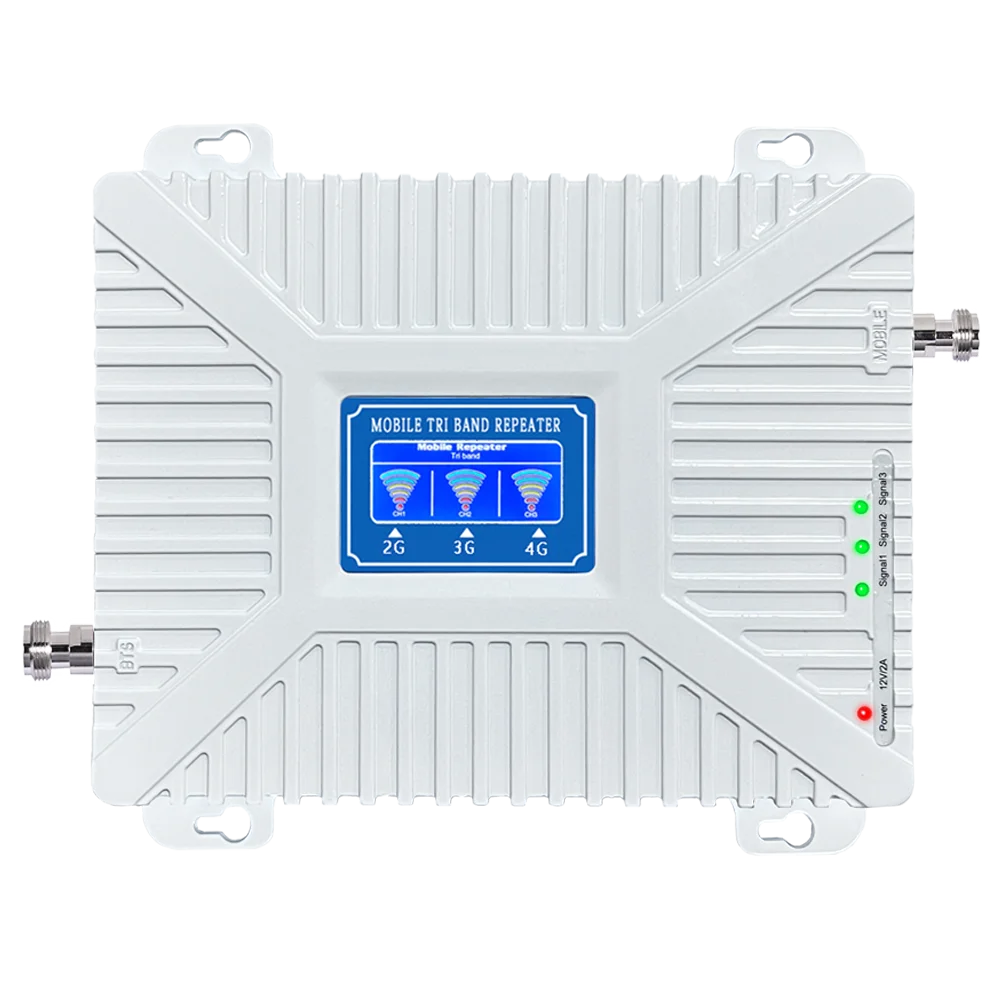 Tri Band 900 2100 2600MHz LTE 3G 4G Mobile Phone Network Signal Booster/Repeater/Amplifier