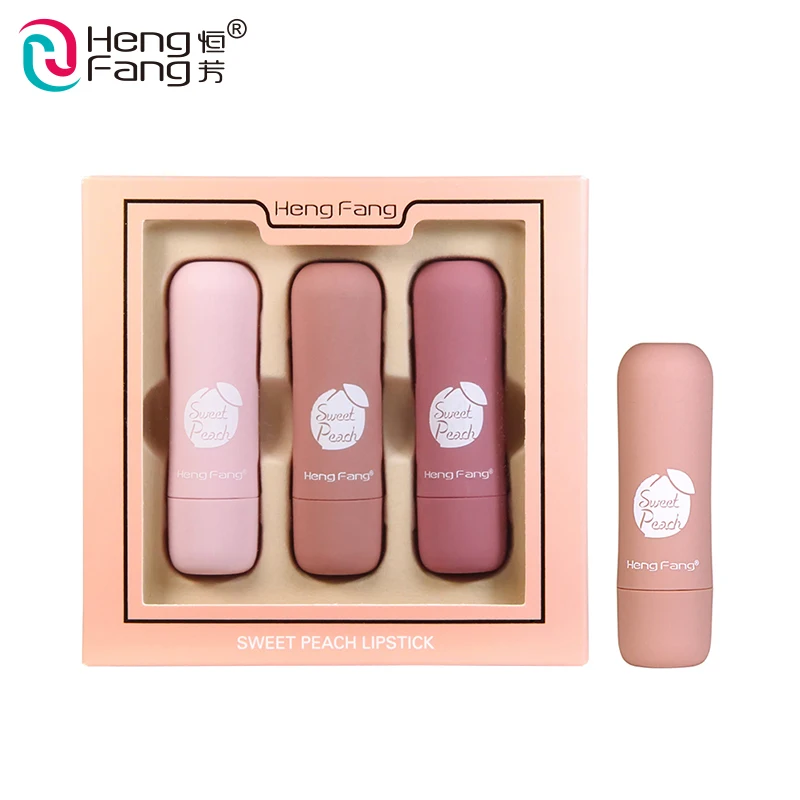 Sweet Peach Extract Lasting Moist Lip Silky Mist Surface Matte Lipstick