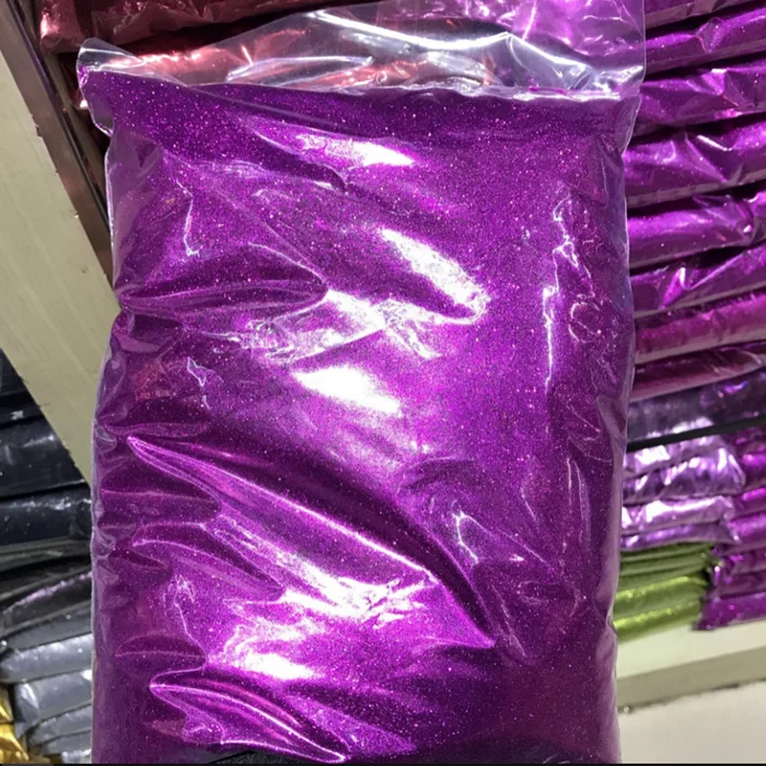 Wholesale Glitter Powder Free Samples Fine PET Mate Shimmer Powder Bulk Craft Nail Resin 1KG Polyester Glitter