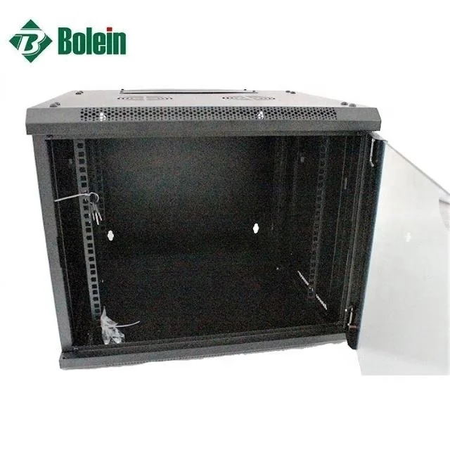 BOLEIN Standard 19Inch 22U Floor-stand Glass Door Lock Network Server Rack Cabinet  18U - 42U Rack